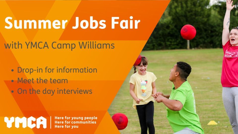 Camp Williams Jobs Fair! Summer & School Holiday Jobs in Nottingham