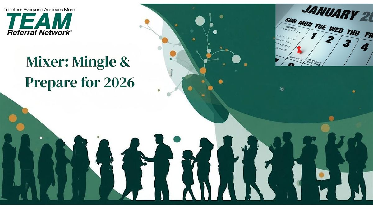 Success for 2026 Business Mixer - La Jolla/PB TEAM Referral Network, 10 December | Event in San Diego | AllEvents
