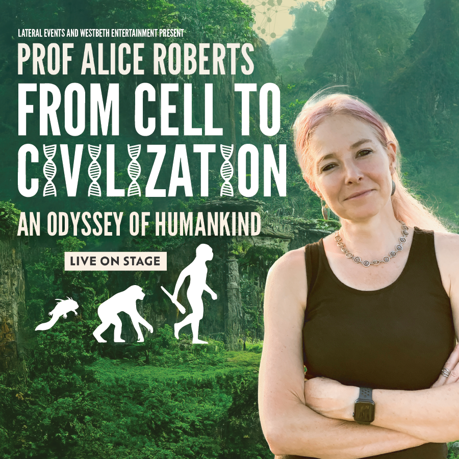 Professor Alice Roberts at De Montfort Hall, 15 October | Event in Leicester | AllEvents