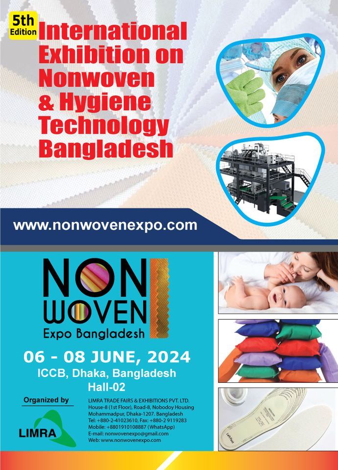 NONWOVEN EXPO BANGLADESH2024, International Convention City