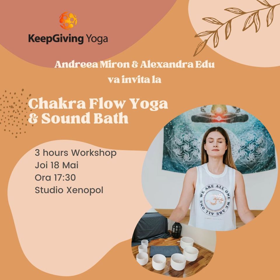 Chakra Flow Yoga & Baie de KeepGiving Yoga, Sibiu, 18 May 2023