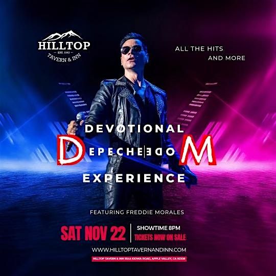 Devotional - Depeche Mode Experience, 22 November | Event in Apple Valley | AllEvents