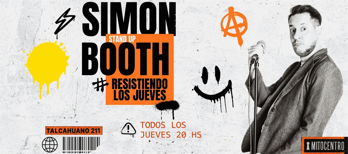 RESISTIENDO LOS JUEVES | Simon Booth | Stand Up, 4 December | Event in Buenos Aires | AllEvents