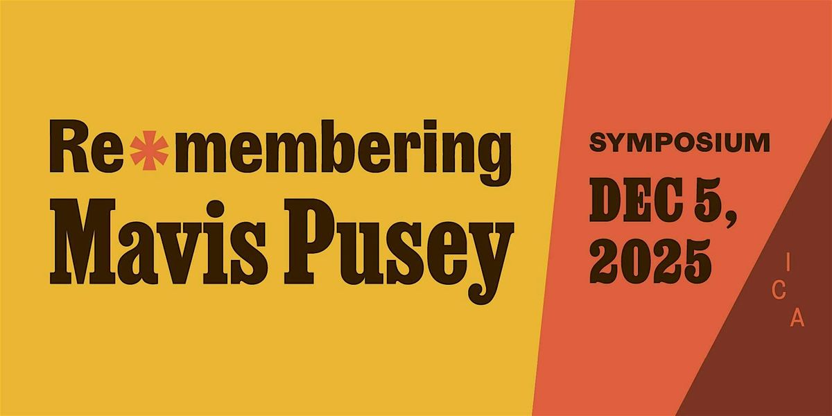 Re*Membering Mavis Pusey Symposium, 5 December | Event in Philadelphia | AllEvents