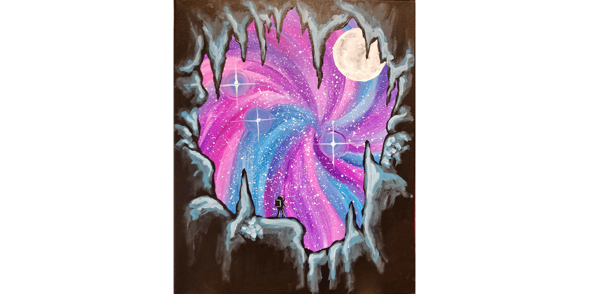 Cosmic Cave - Paint and Sip in Tyler | Classpop!™, 3 January | Event in Tyler | AllEvents