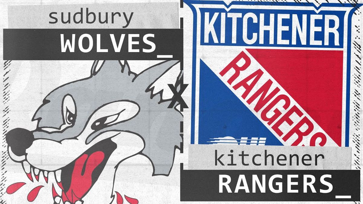 Sudbury Wolves at Kitchener Rangers at Kitchener Memorial Auditorium Complex, 31 October | Event in Kitchener