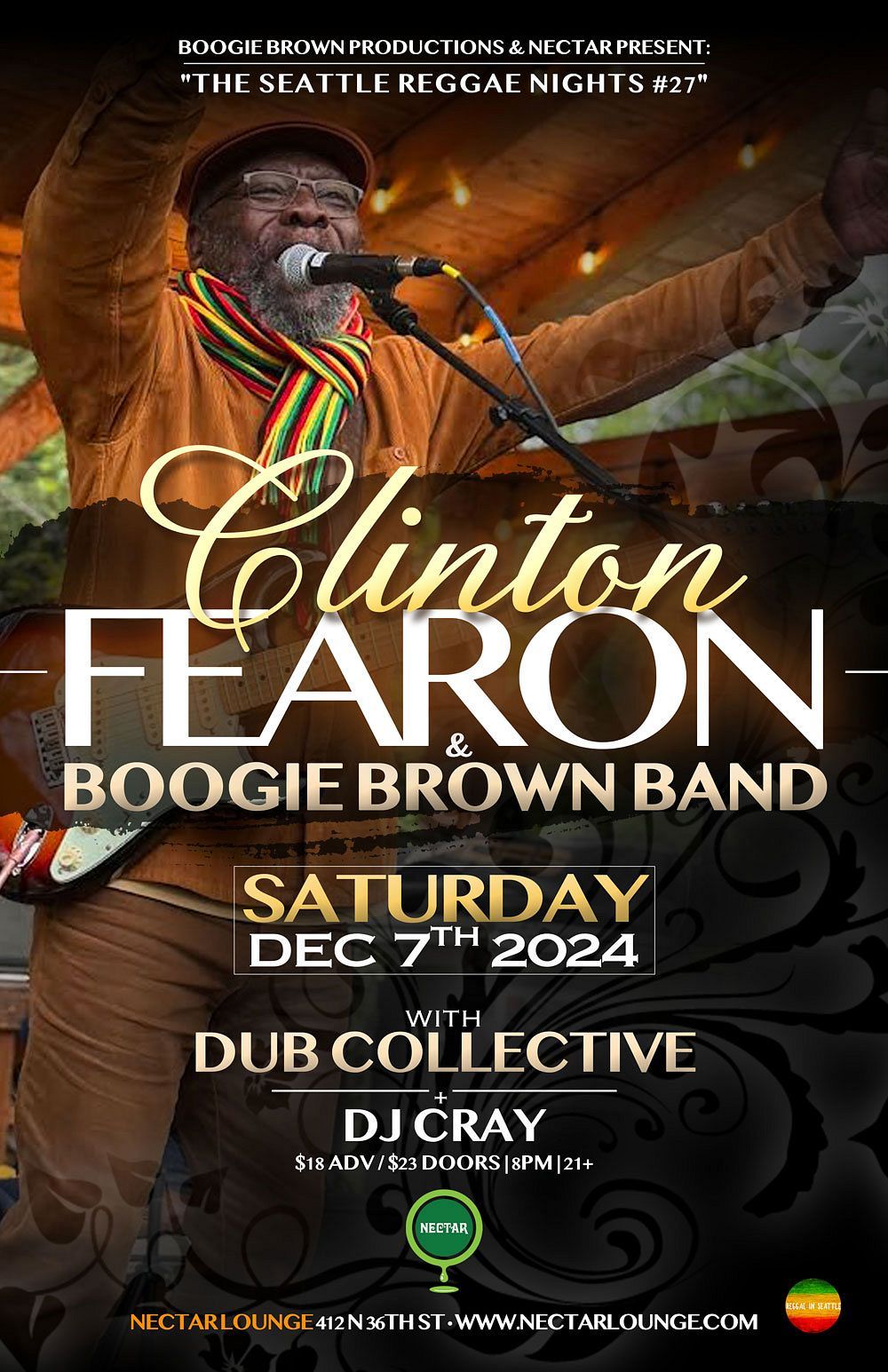 Clinton Fearon at Bernies Beach Bar, 12 September | Event in Hampton | AllEvents