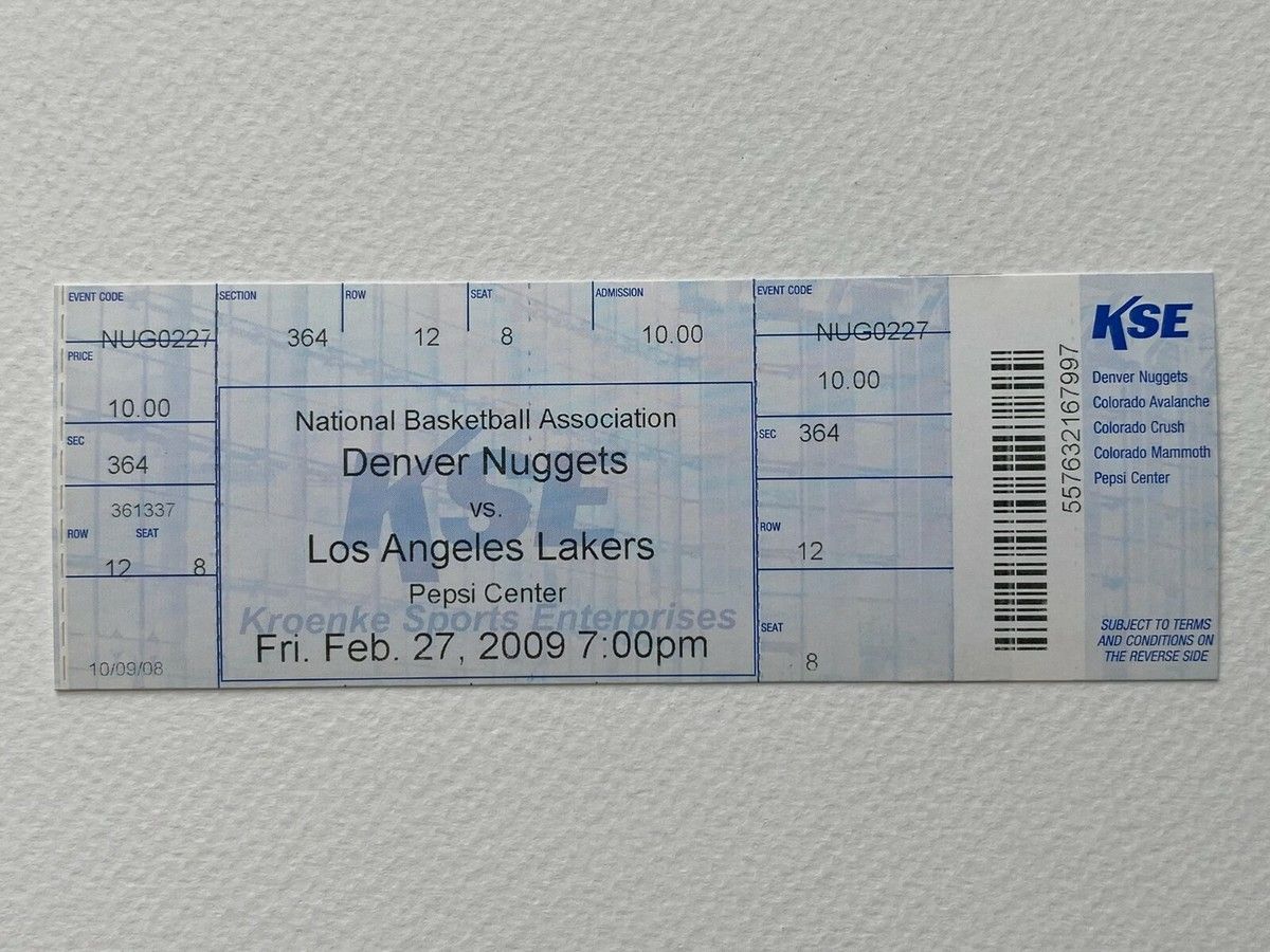 Los Angeles Lakers at Denver Nuggets at Ball Arena, 20 January | Event in Denver | AllEvents