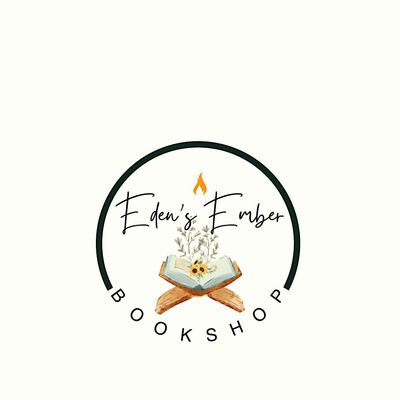 Eden’s Ember Bookshop logo
