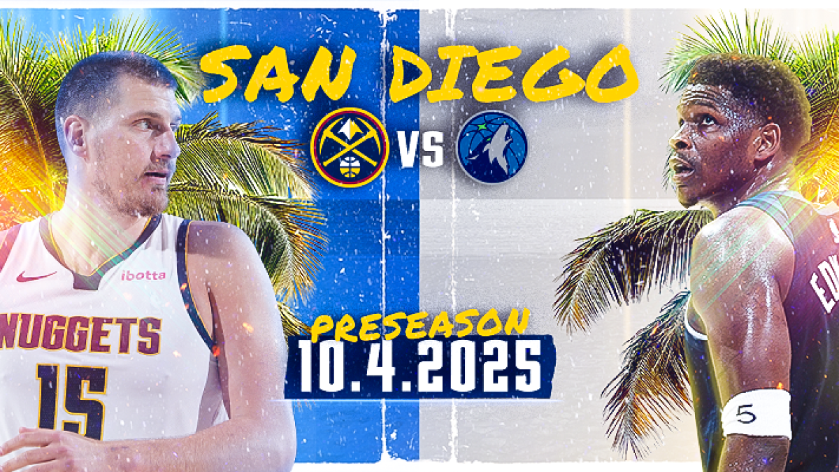 Preseason: Denver Nuggets vs Minnesota Timberwolves, 5 October | Event in San Diego | AllEvents