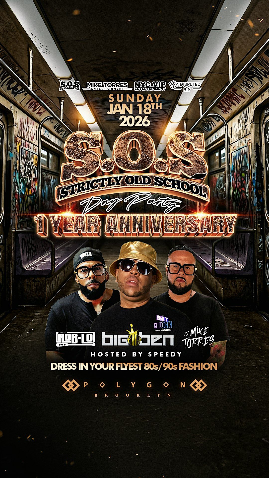 The Official SOS Day Party 1 Year Anniversary, 18 January | Event in Brooklyn | AllEvents