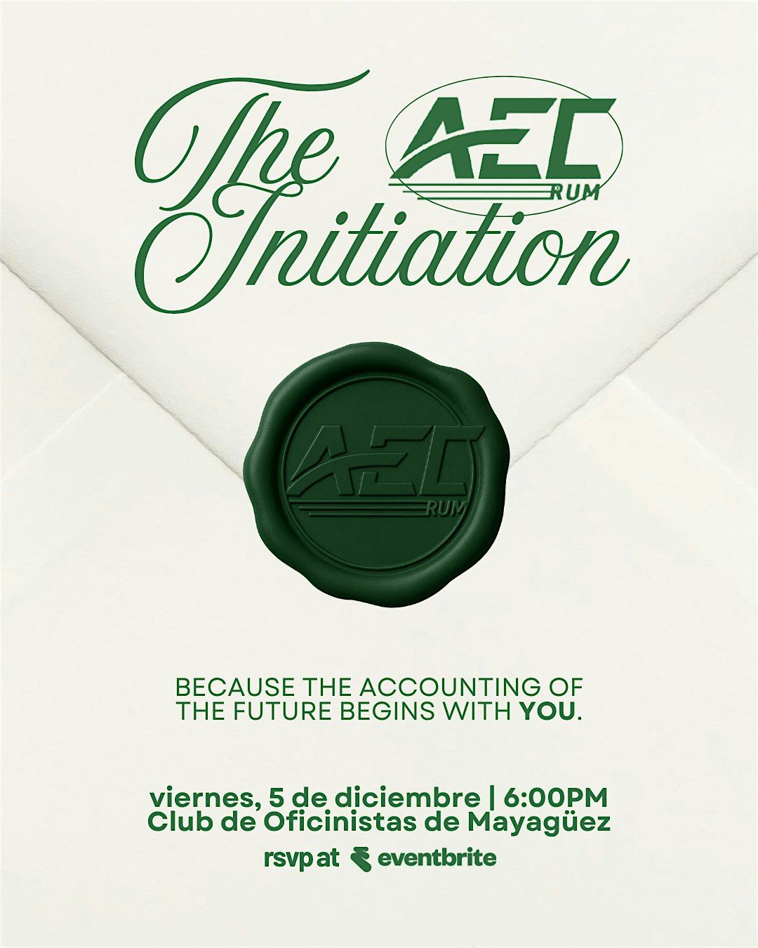 The AEC-RUM Initiation, 5 December | Event in Mayagüez | AllEvents