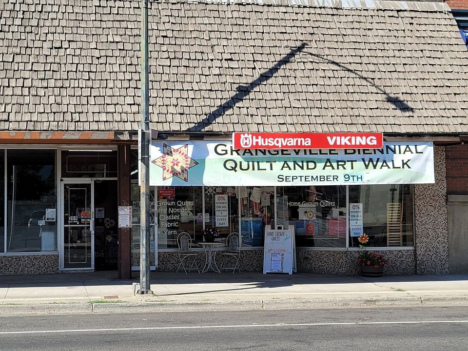 Biannual Outdoor Quilt Walk, Home Grown Quilts, Grangeville, 9