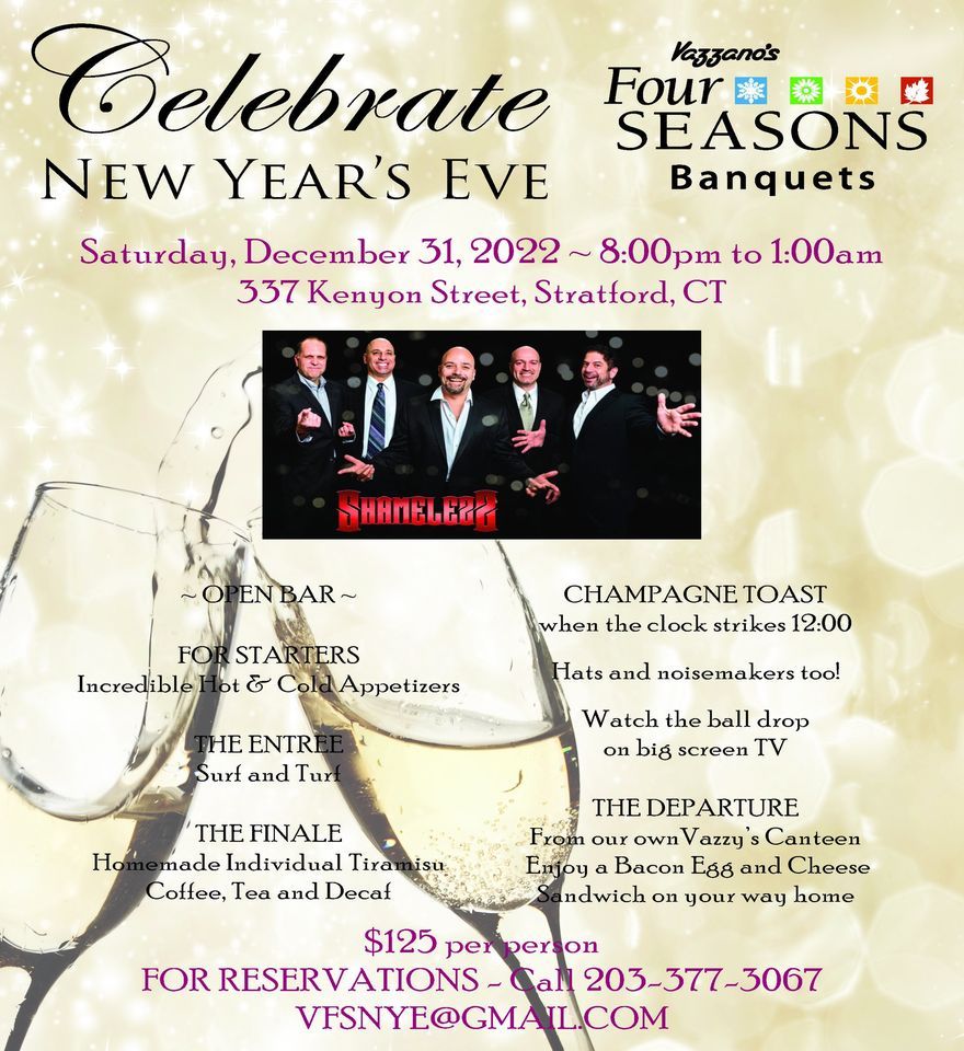 New Years Eve at Vazzanos Four Seasons, Vazzano's Four Seasons