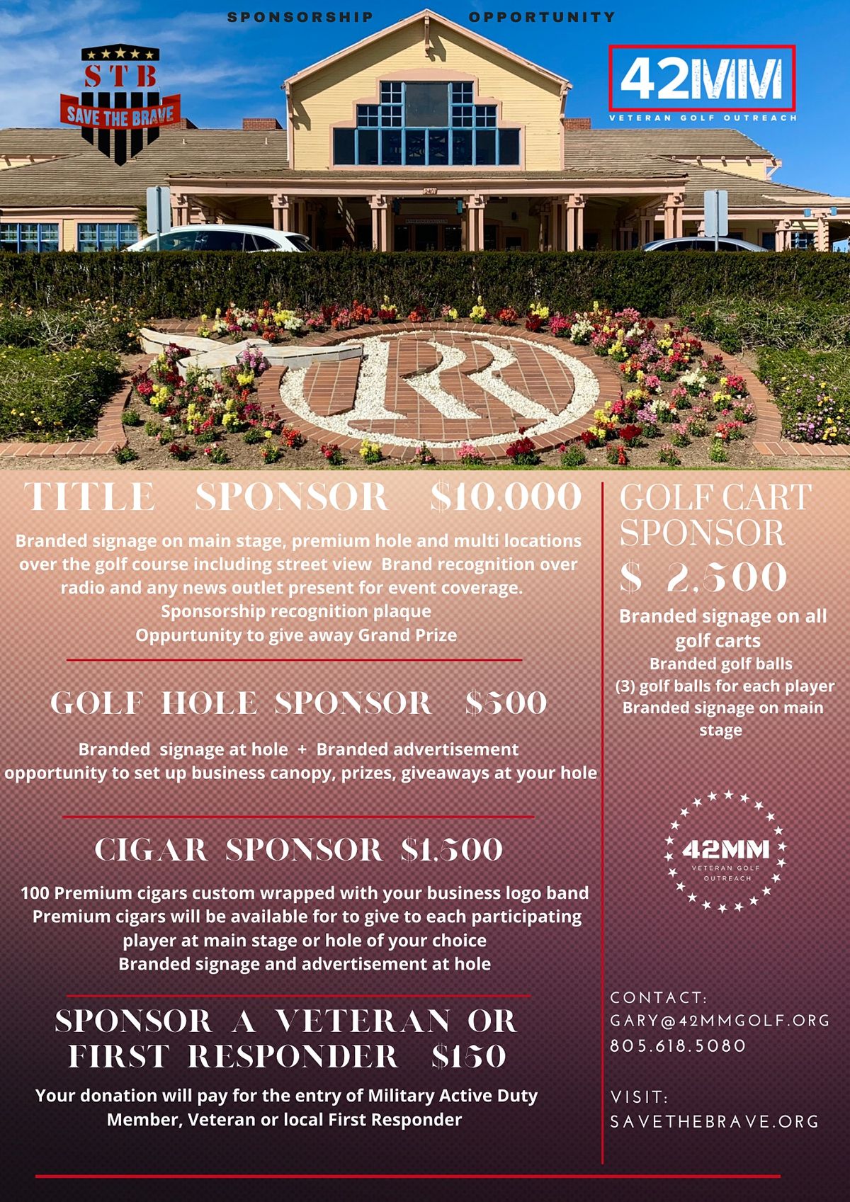 42mm For Vets First Responders Golf Tournament River Ridge Golf Club Oxnard September 10 2021 Allevents In Thank A Vets Golf Tournament In April 2022