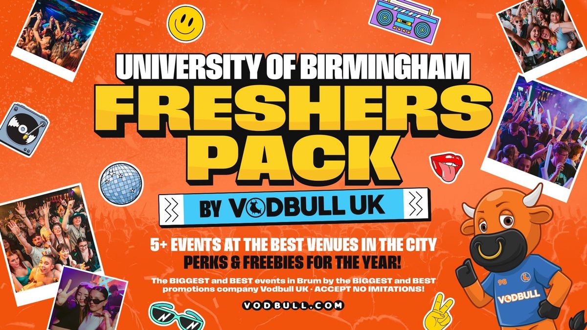 We Bring You..... The Vodbull UK Uni of Birmingham Freshers Pack! , 18 September | Event in Birmingham | AllEvents