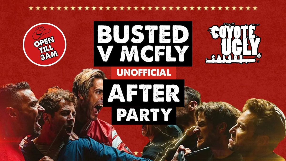 BUSTED V MCFLY OFFICIAL AFTERPARTY, 28 October | Event in Birmingham | AllEvents