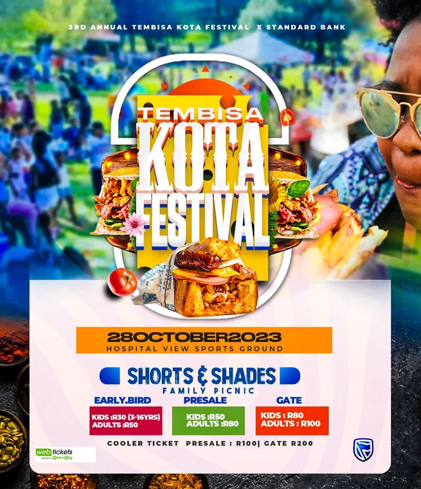 3rd Annual Tembisa Kota Festival × Standard Bank Shorts and Shades