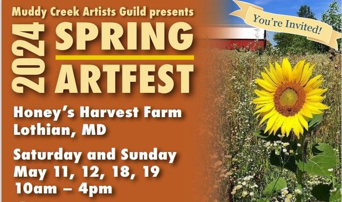 Muddy Creek Artists Guild Spring Artfest 2024, 5801 Brooks Woods Rd ...