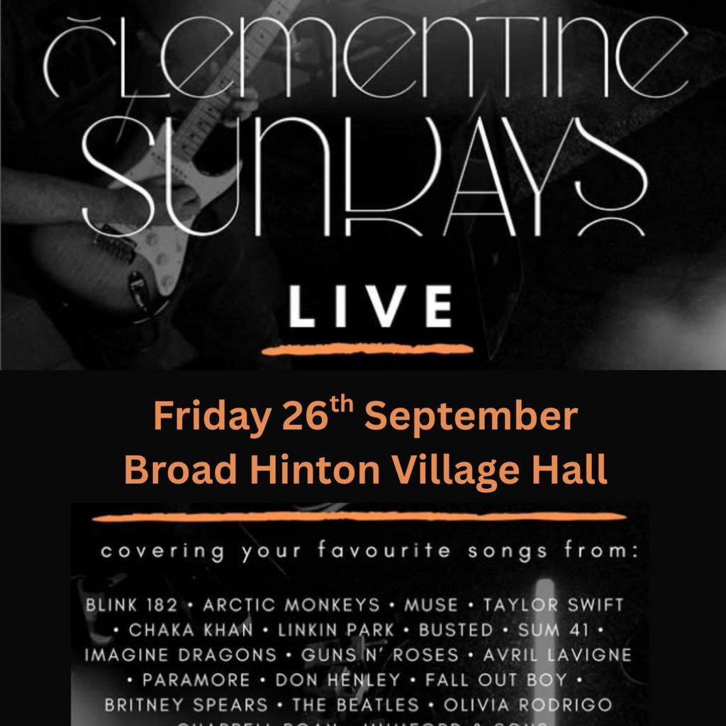 Clementine Sundays @ Broad Hinton Village Hall, 26 September | Event in Swindon | AllEvents