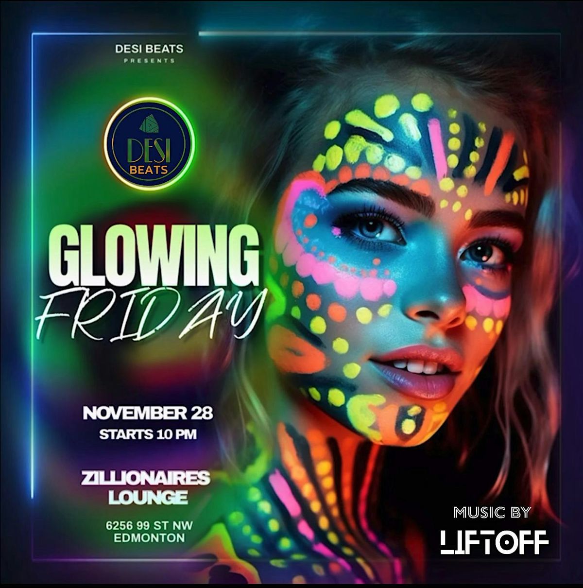 BOLLYWOOD GLOWING FRIDAY | Event in Edmonton | AllEvents