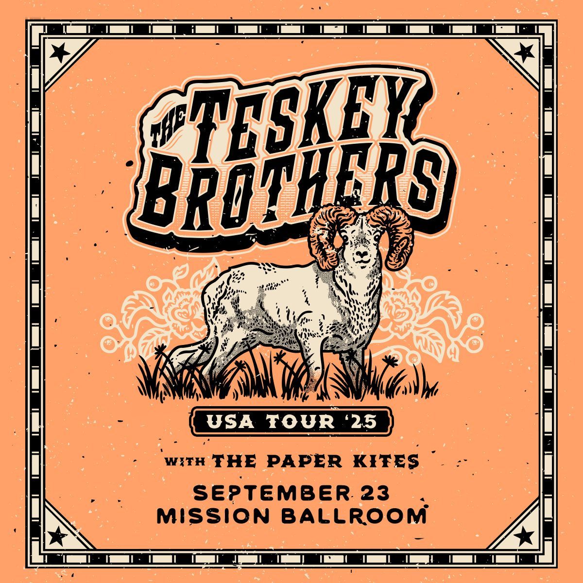 The Teskey Brothers and The Paper Kites at Filene Center at Wolf Trap, 10 September | Event in Vienna | AllEvents