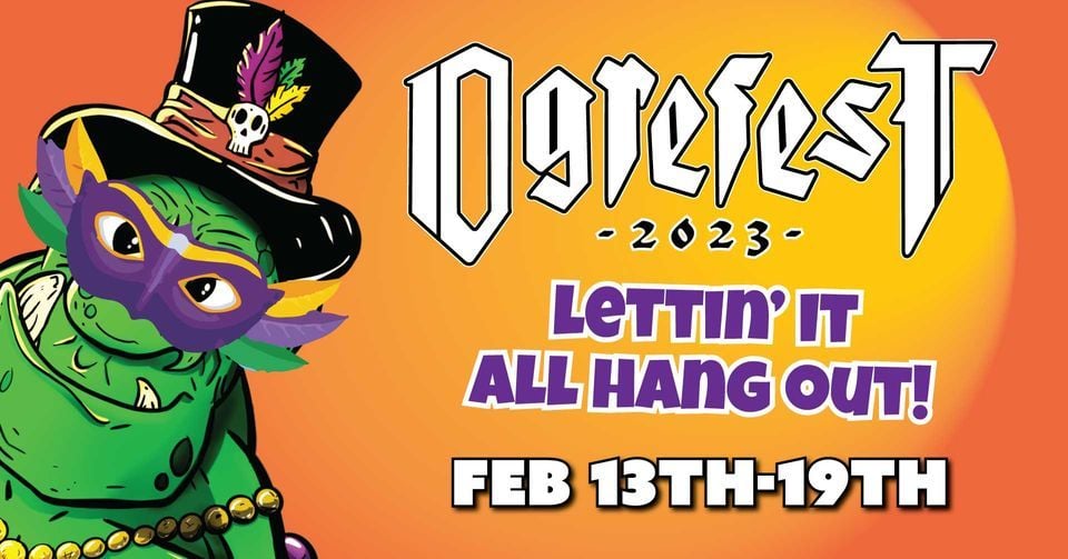 Ogrefest 2023, The Brew Kettle Strongsville, February 13 to February 19