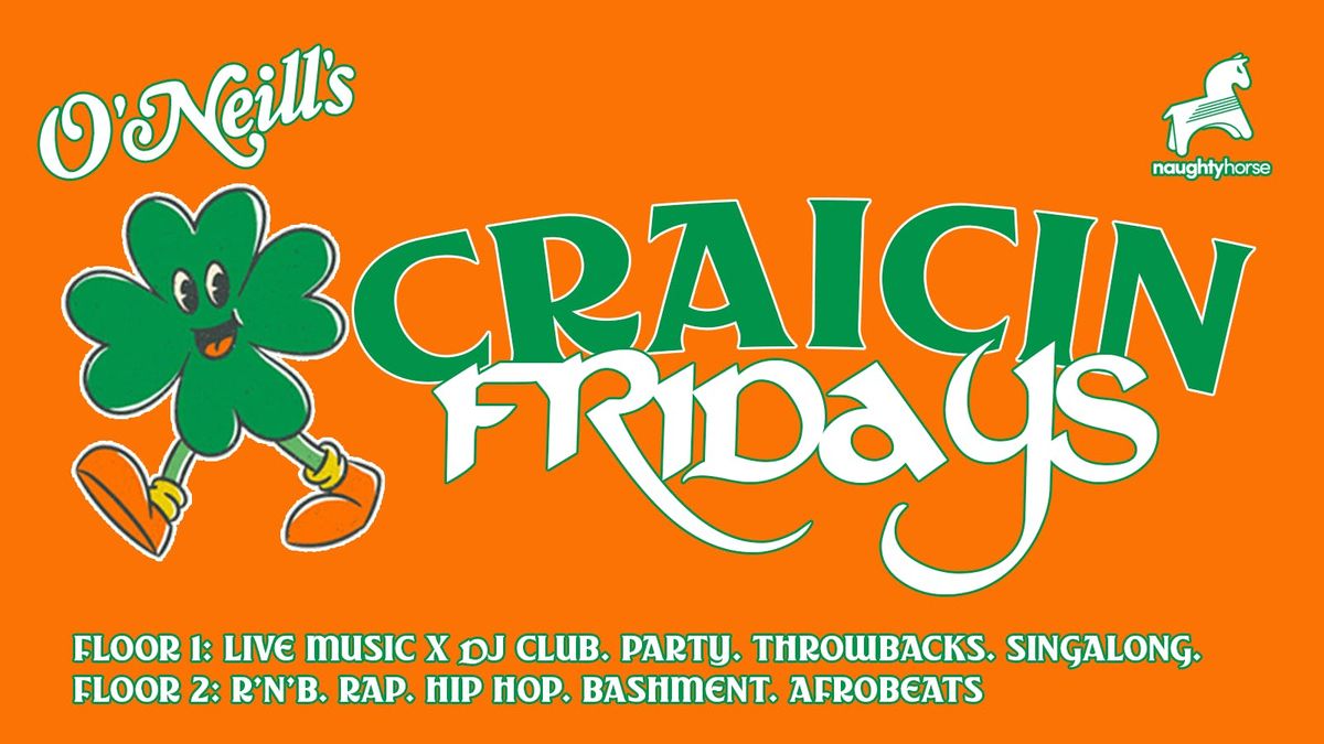 Craicin Fridays [Room 2 RnB], 10 October | Event in Birmingham | AllEvents