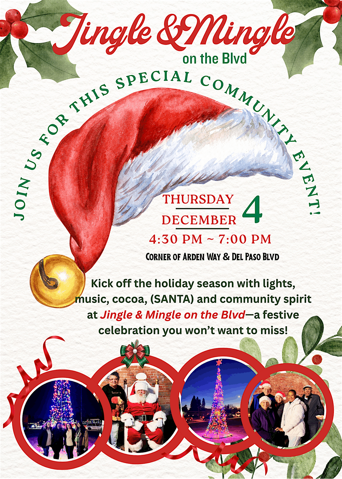 Jingle & Mingle on The Blvd, 4 December | Event in Sacramento | AllEvents