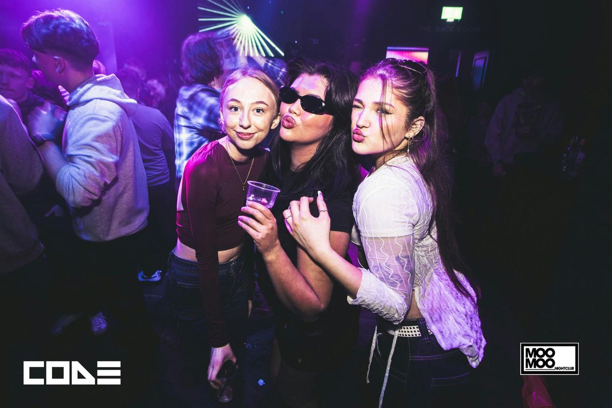 CODE Friday 30th January At MooMoo!, 30 January | Event in Derby | AllEvents