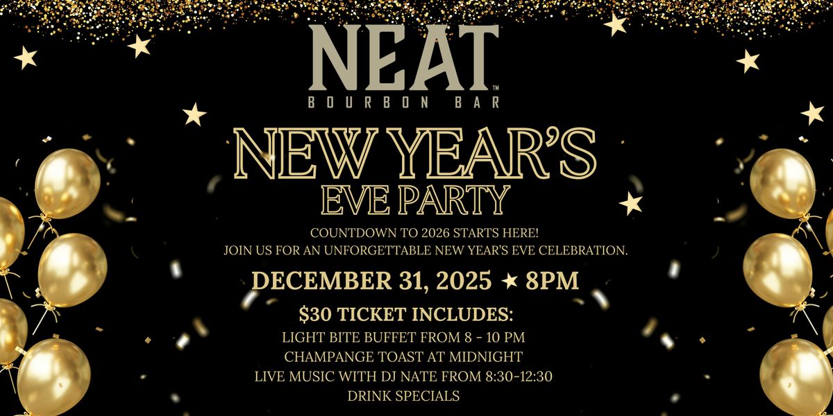 New Year's Eve Party at NEAT Bourbon Bar Myrtle Beach, 31 December | Event in Myrtle Beach | AllEvents