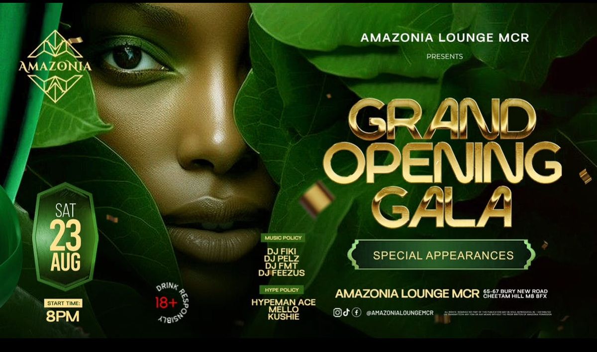 THE GRAND OPENING GALA , 23 August | Event in Manchester | AllEvents