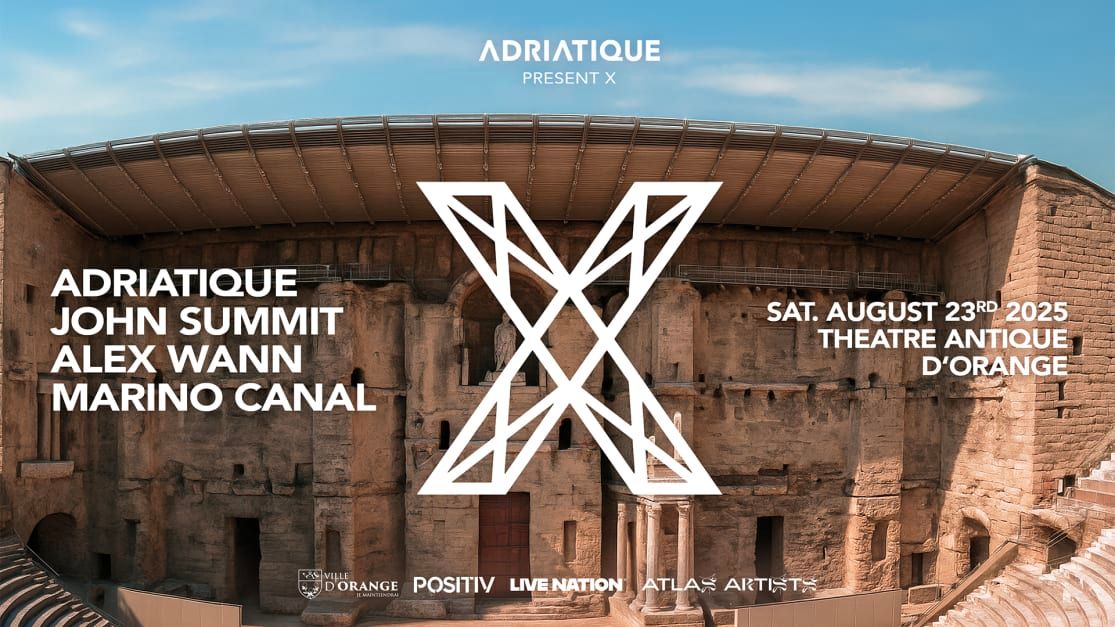 Adriatique Present X / With John Summit in Orange, 23 August | Event in Orange Beach | AllEvents