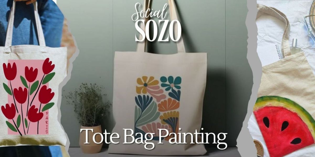 Tote Bag Painting By Social Sozo, 23 May | Event in New Delhi | AllEvents