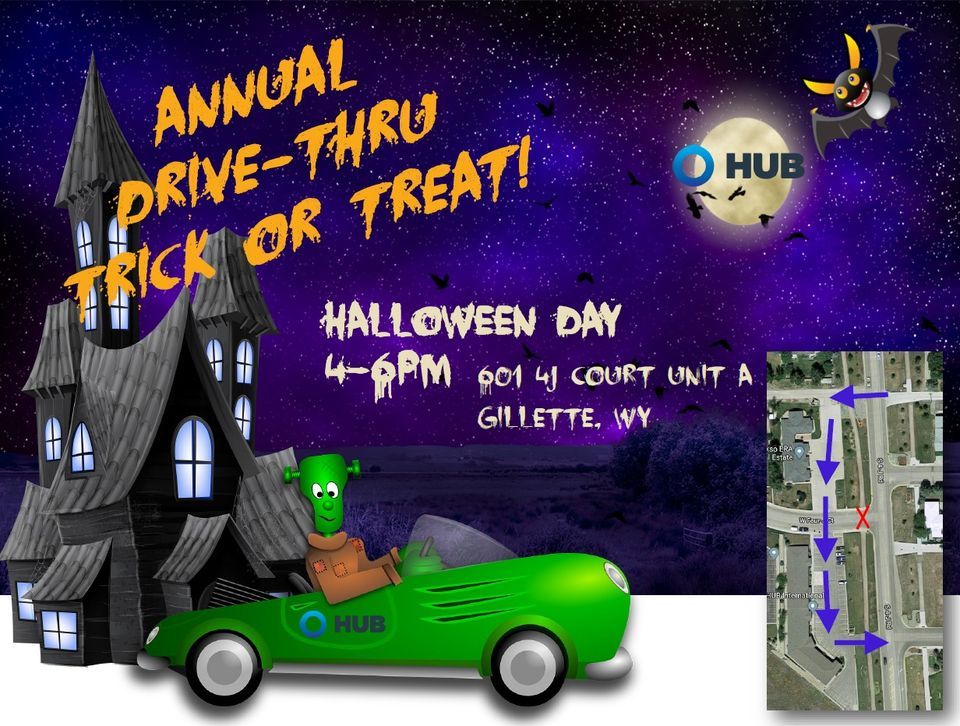 HUB Gillette DriveThru Trick or Treat!, HUB International (601 4J