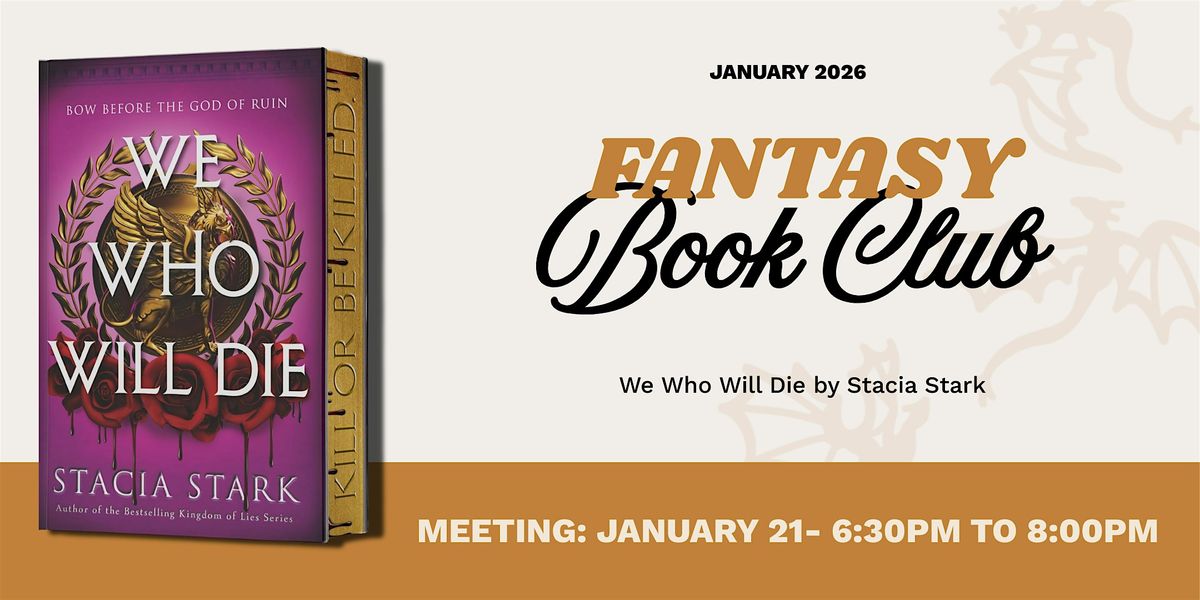 Fantasy Book Club at The Well Red Damsel, 21 January | Event in Wauwatosa | AllEvents
