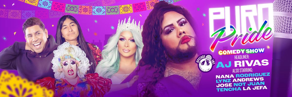Puro Pride Comedy Show with AJ Rivas at Charline McCombs Empire Theatre, 13 June | Event in San Antonio | AllEvents