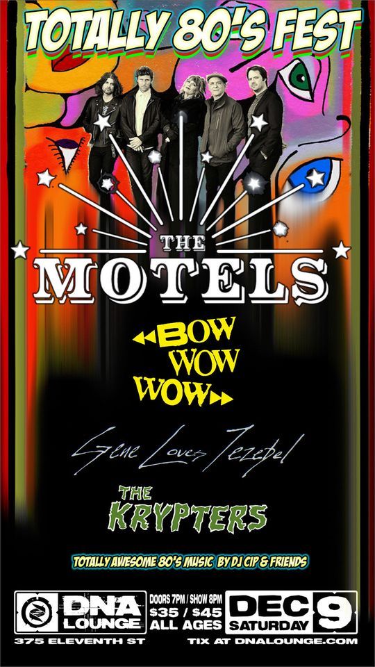 TOTALLY 80s FEST WITH THE MOTELS DNA Lounge San Francisco December 9 totally-80s-fest-with-the-motels-dna-lounge-san-francisco-december-9