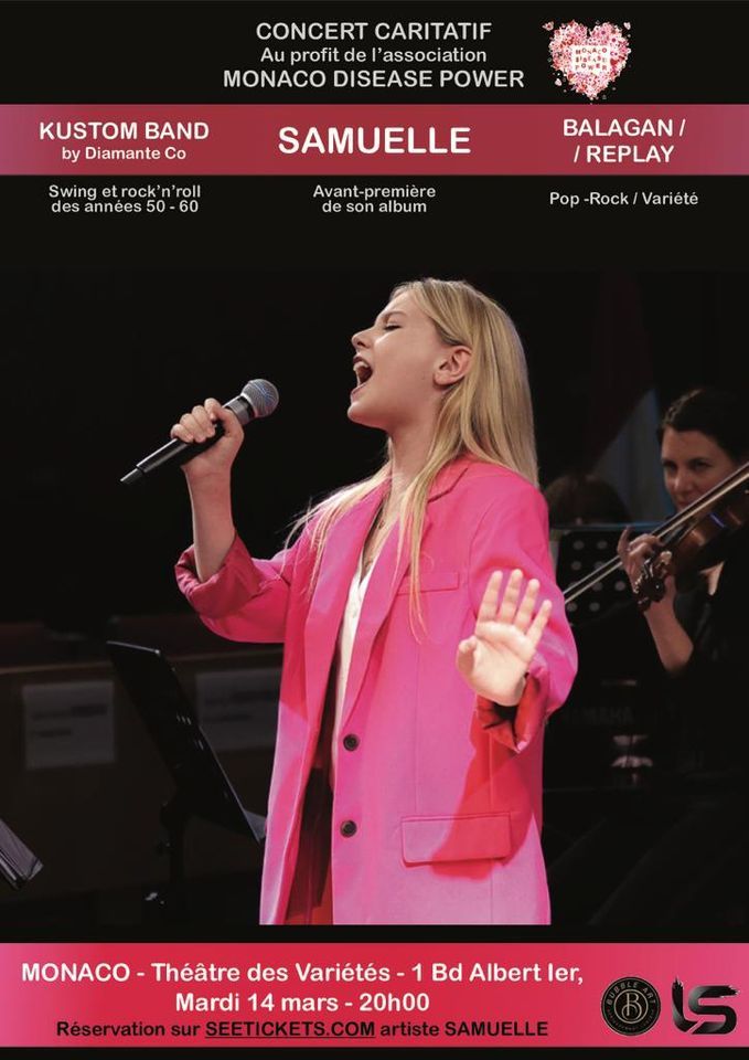Concert caritatif au profit de lassociation Monaco Disease Power