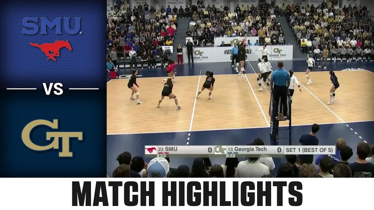 Georgia Tech Yellow Jackets at SMU Mustangs Womens Volleyball at Moody Coliseum, 3 October | Event in Dallas
