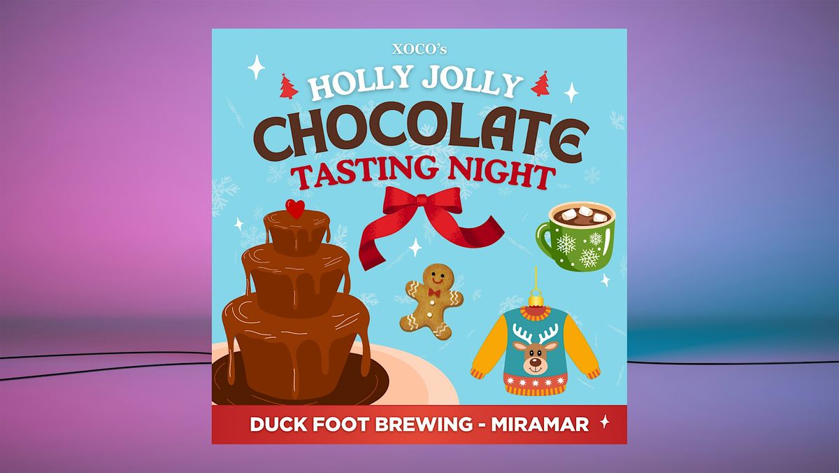 Holiday Chocolate Tasting at Duck Foot Beer, 15 December | Event in San Diego | AllEvents