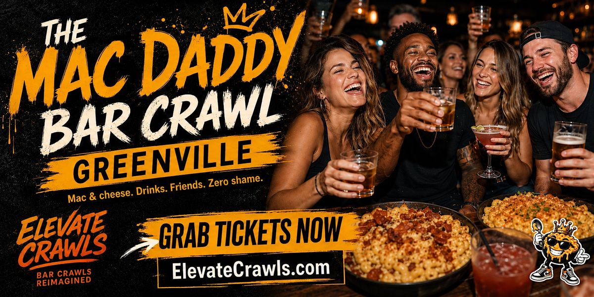 THE MAC DADDY BAR CRAWL - Greenville, Smileys on the Roxx, Greenville ...