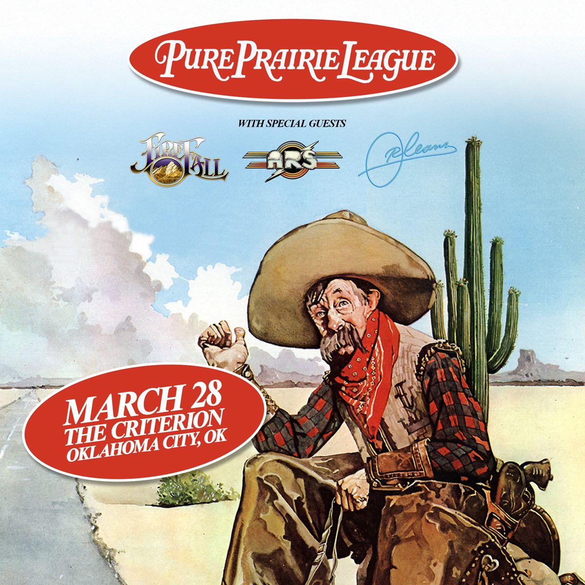 Pure Prairie League  Atlanta Rhythm Section  Orleans & Firefall, 27 March | Event in Oklahoma City | AllEvents