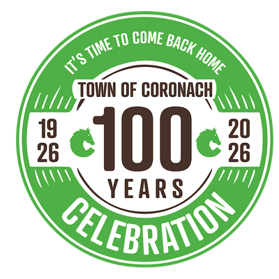 Coronach 100th Anniversary logo
