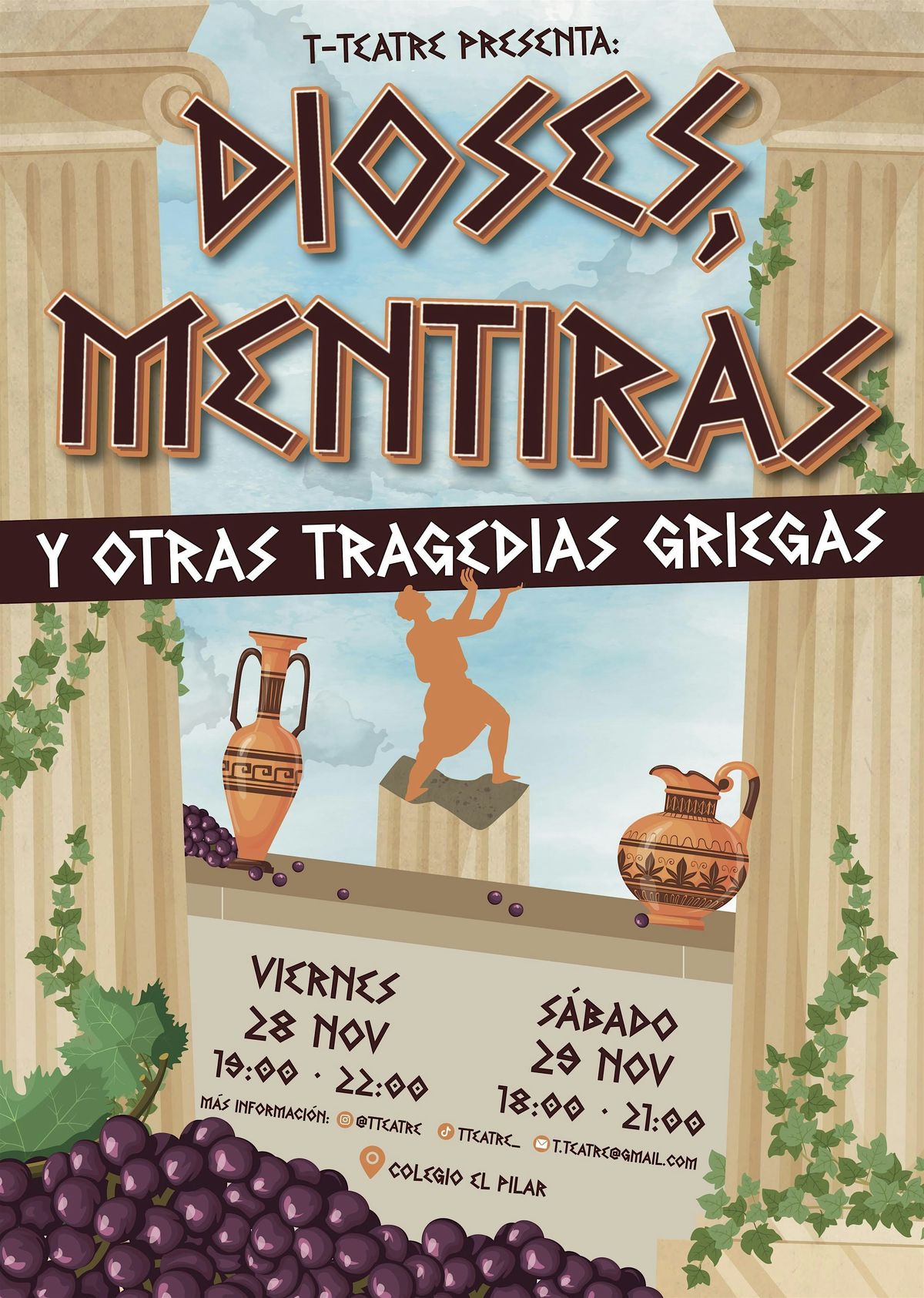Dioses, Mentiras y Otras Tragedias Griegas | Event in Valencia | AllEvents
