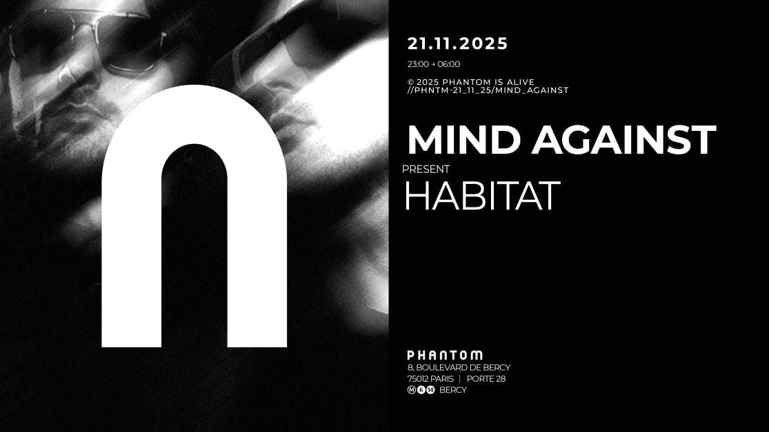 Phantom : Mind Against Present Habitat in Paris, 21 November | Event in Paris | AllEvents