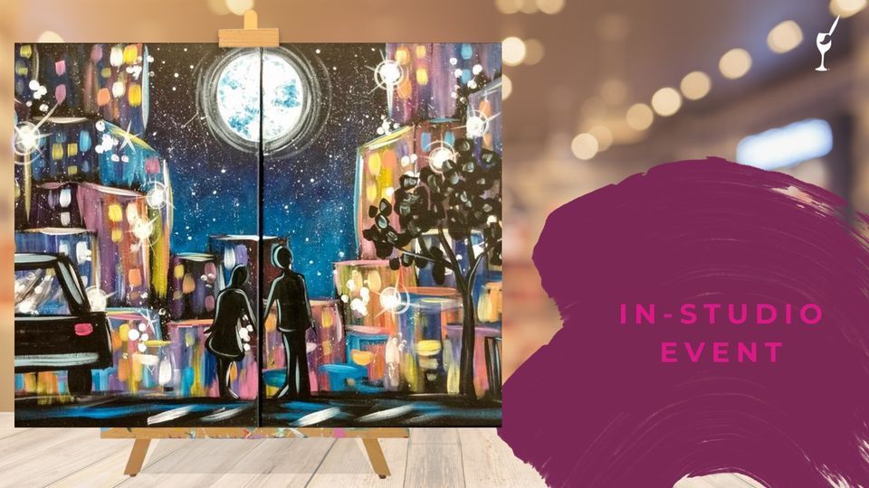 BTWN THE MOON & NYC, Painting with a Twist (331 Middle Country Rd