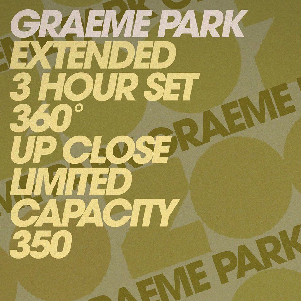 Graeme Park  -  ZOO Extended up close 350 cap venue, 13 December | Event in Nottingham | AllEvents