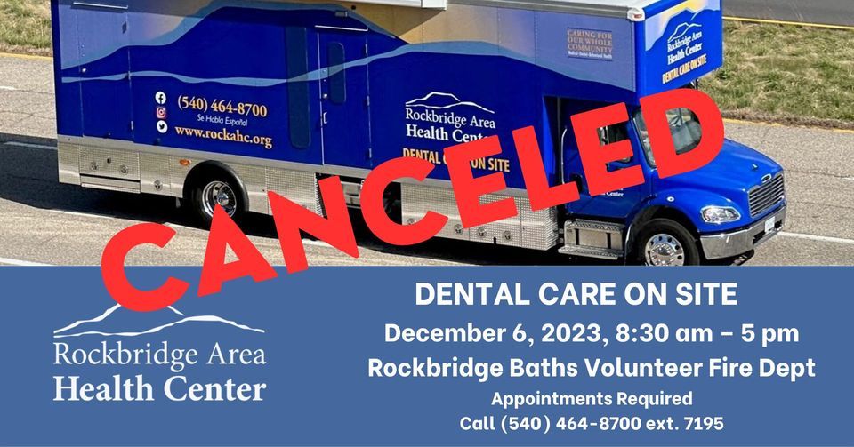 Dental Care On Site Rockbridge Baths, Rockbridge Baths Volunteer Fire