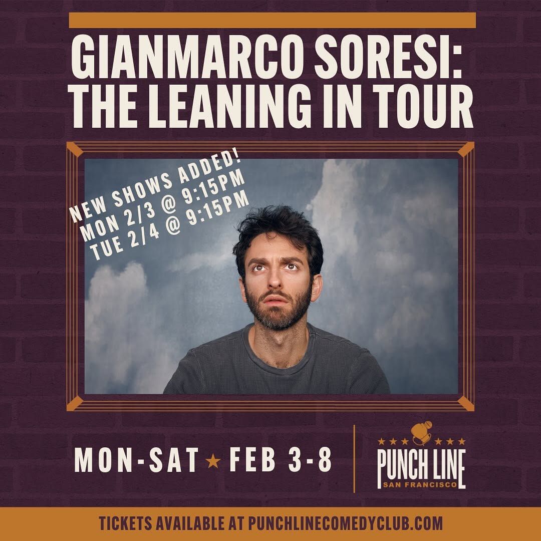 Gianmarco Soresi at Funny Bone - Richmond, 7 November | Event in Short Pump | AllEvents